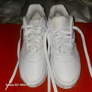 Nike AirMax all white 7Y